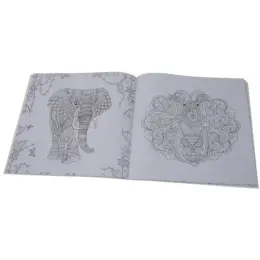 Adult Colouring Book Open